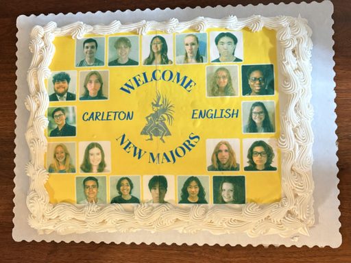 New majors on cake